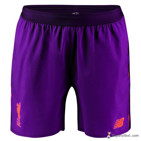 Pantalones Liverpool Replica Segunda Ropa 2018/19 Purpura